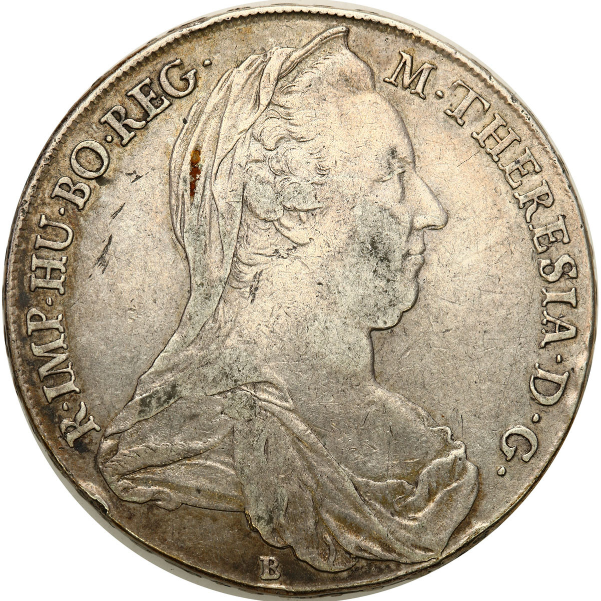 Austria, Maria Teresa (1740-1780). Talar 1780 B, Kremnica